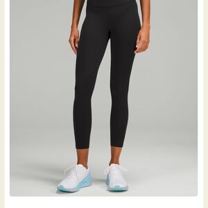 Lululemon Athletica Base Pace High Rise 25" Black Leggings